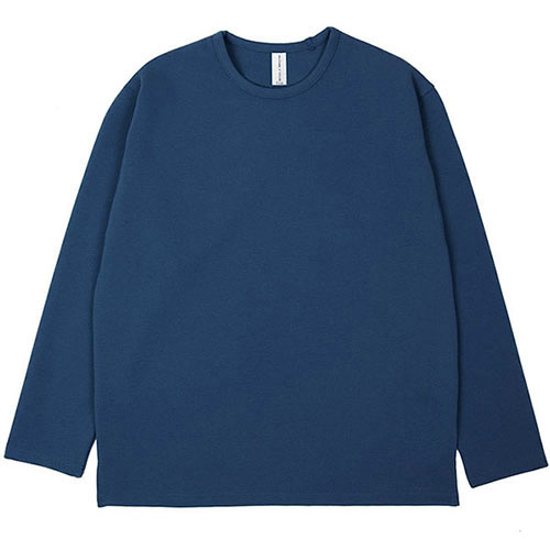 커스텀어클락 롱슬리브 에센셜 롱슬리브 티셔츠 DARK BLUE COOSTS143D.BLUE