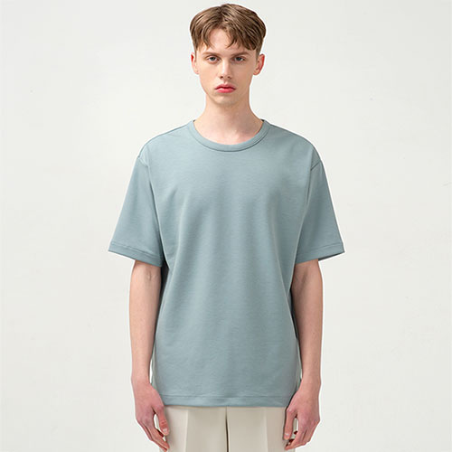 커스텀어클락 티셔츠 에센셜 릴렉스 핏 반팔 티셔츠 MINT COOSTS146MINT